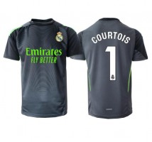 Real Madrid Thibaut Courtois #1 Bramkarskie Koszulka Trzecia 2025-26 Krótki Rękaw